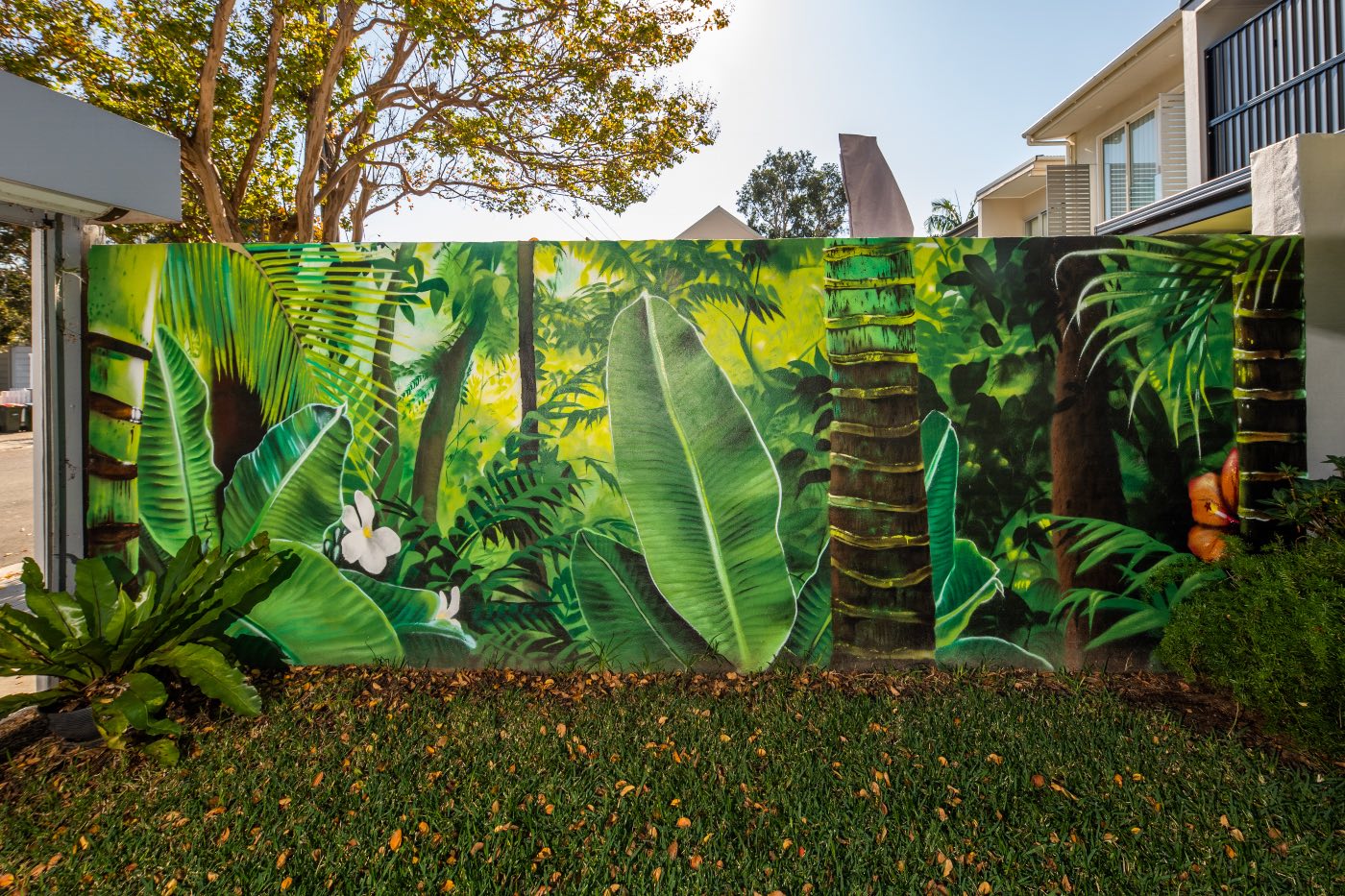 Leichardt jungle mural