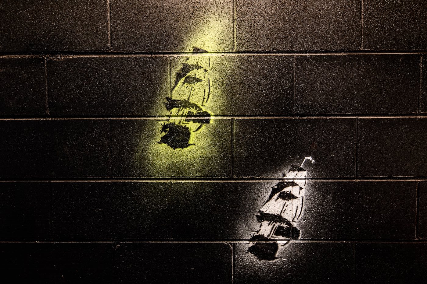 The Governor Hotel mural completed