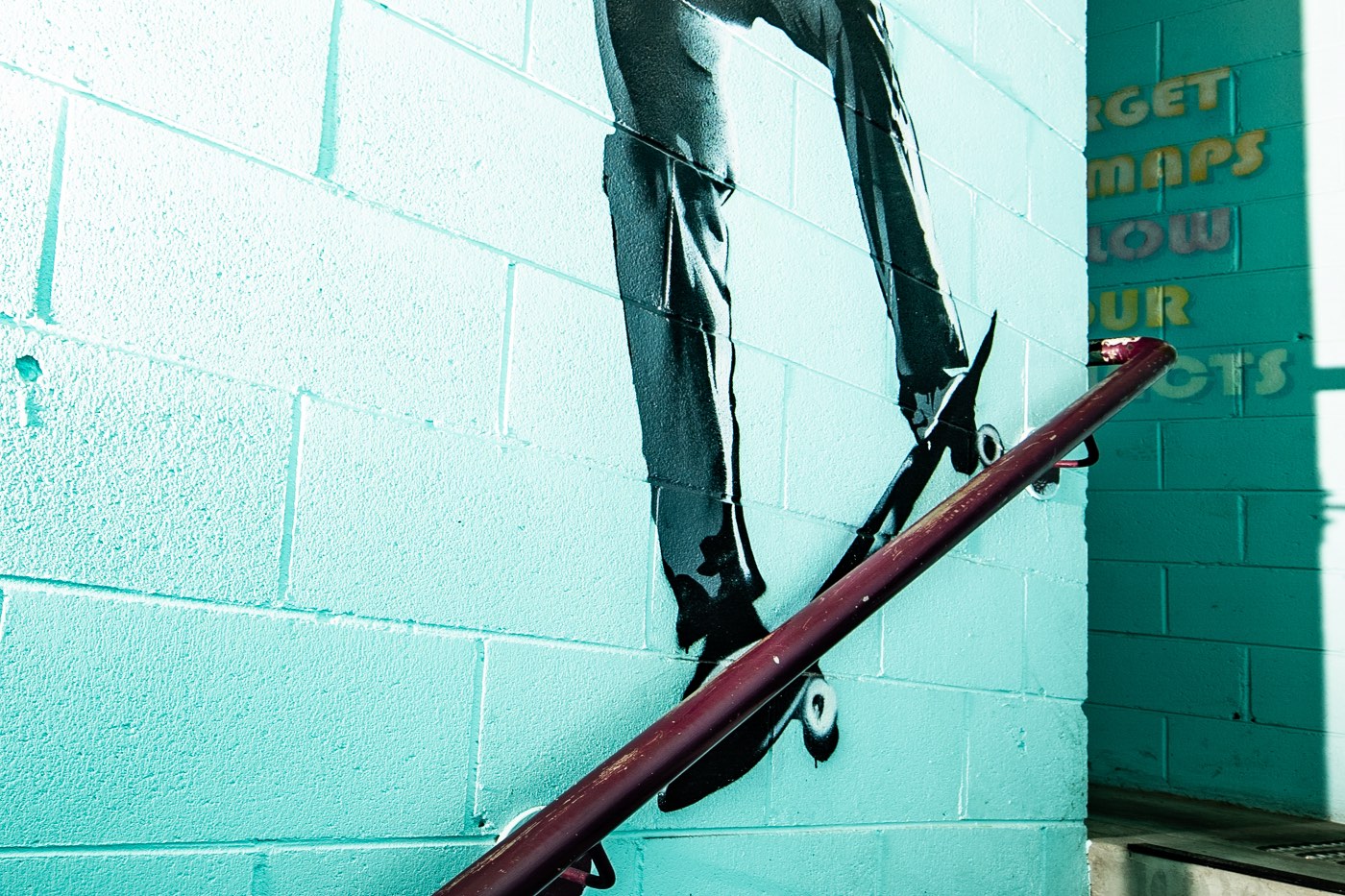 The Governor Hotel skate artwork completed